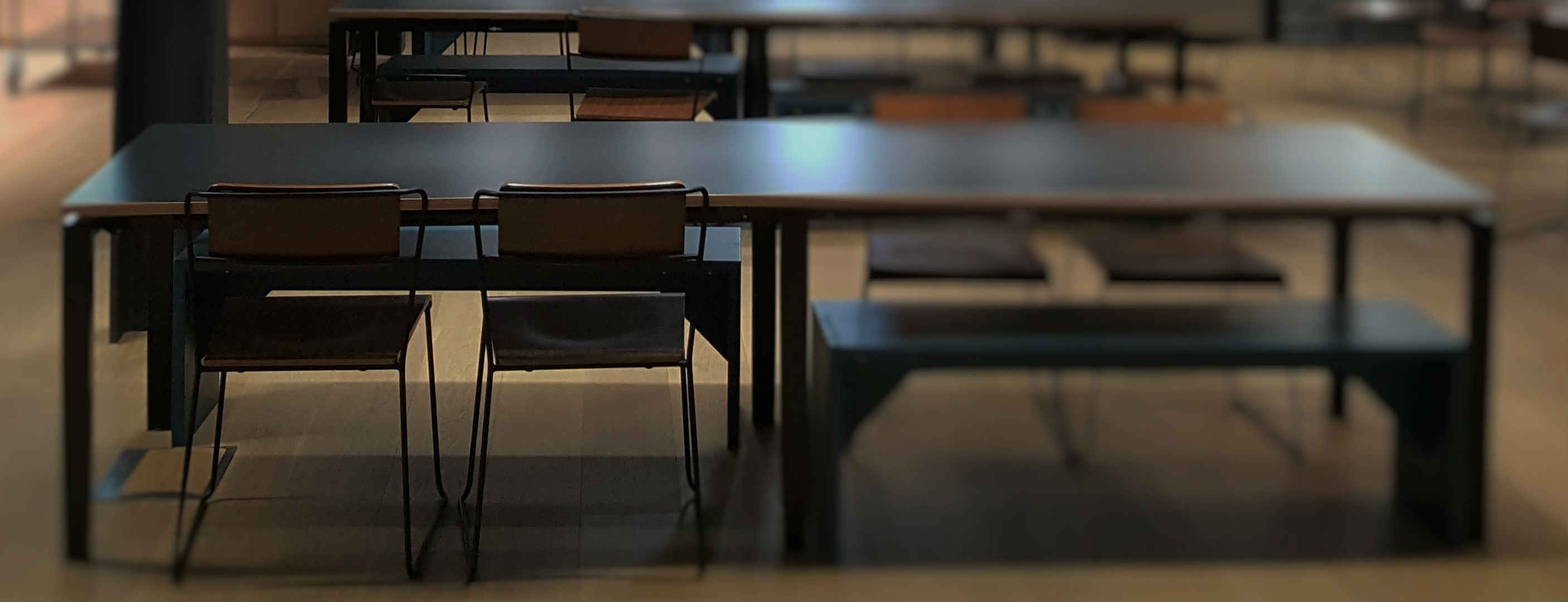 Credit Union Internal Audit text over a table and chairs